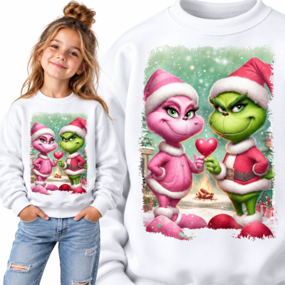 BLUZA ŚWIĄTECZNA GRINCH LOVE 2